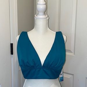 Beach Betty Teal Bikini Top